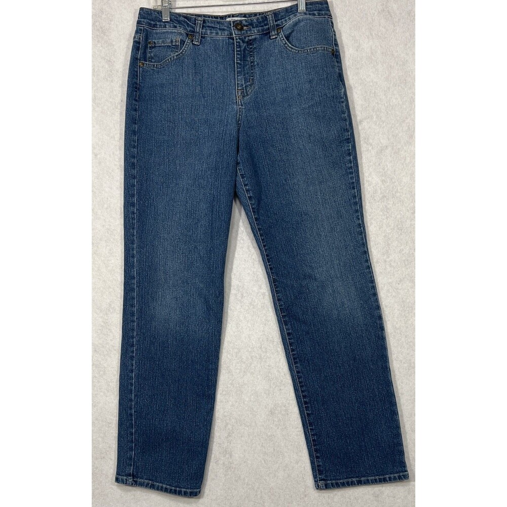 Bandolinoblu Women'sStretch  Mandie Classic Fit Denim Bue Jeans Size 12